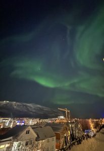 Tromsø sky with aurora